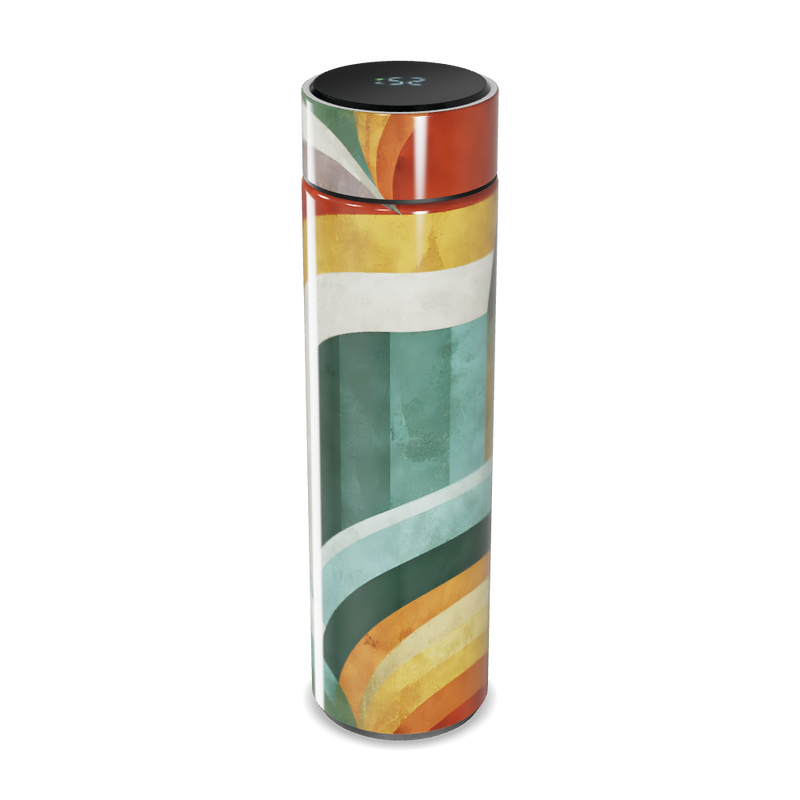 Garrafa Térmica Touch - Estampada Colorida