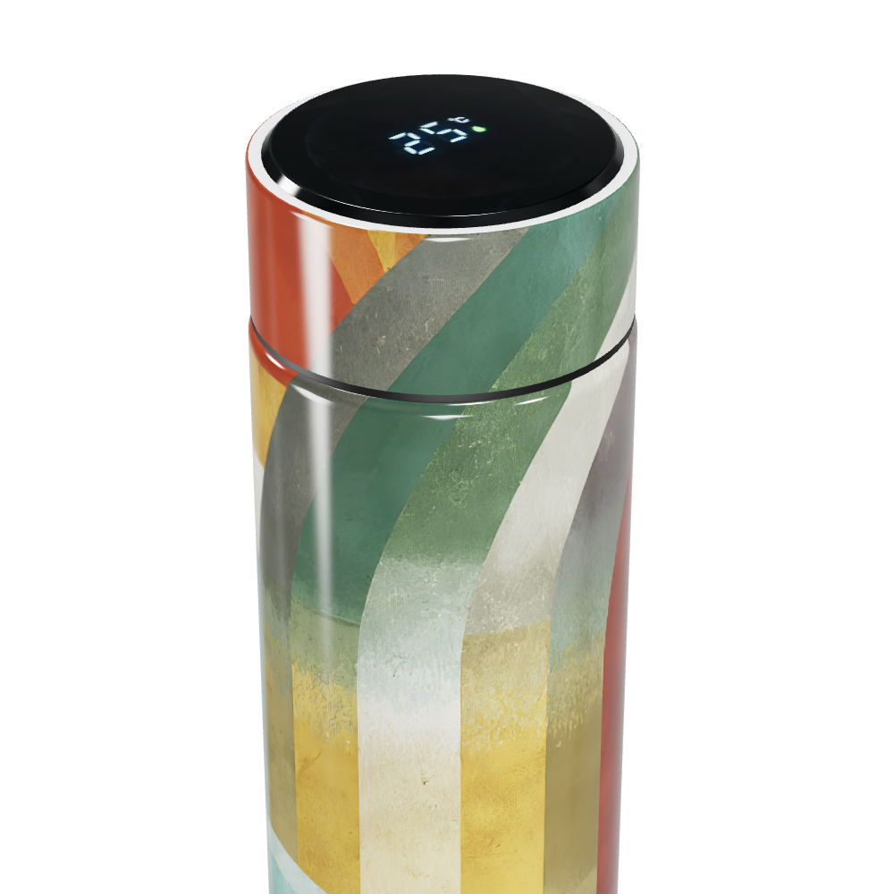 Garrafa Térmica Touch - Estampada Colorida