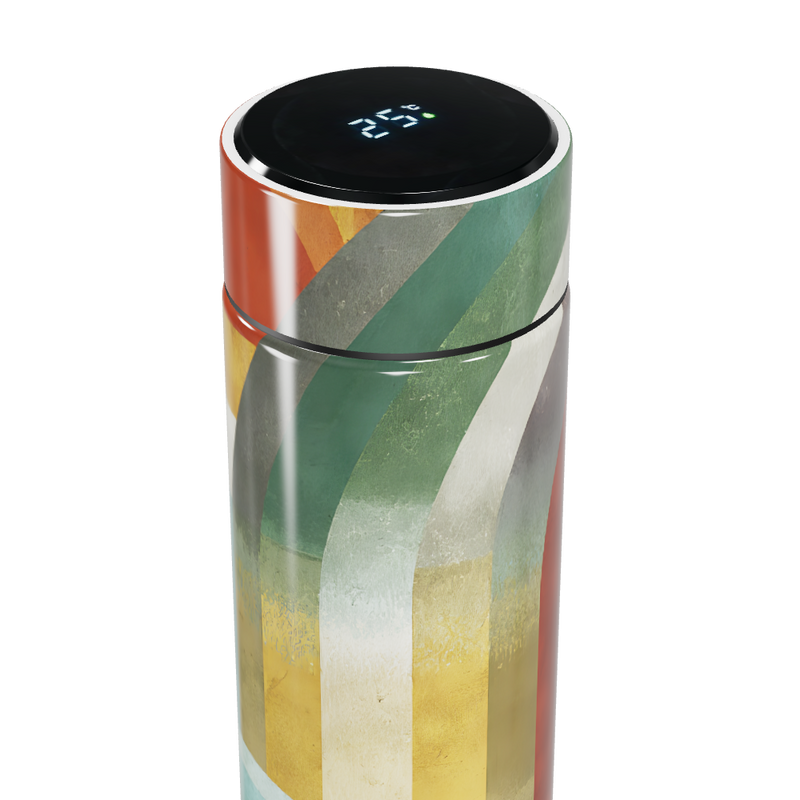 Garrafa Térmica Touch - Estampada Colorida