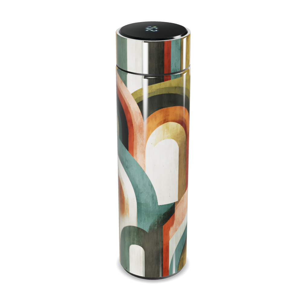 Garrafa Térmica Touch - Estampa Colorida