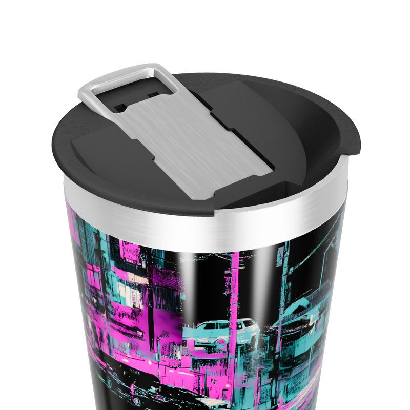 Copo Térmico - Estampa Neon Metalizado