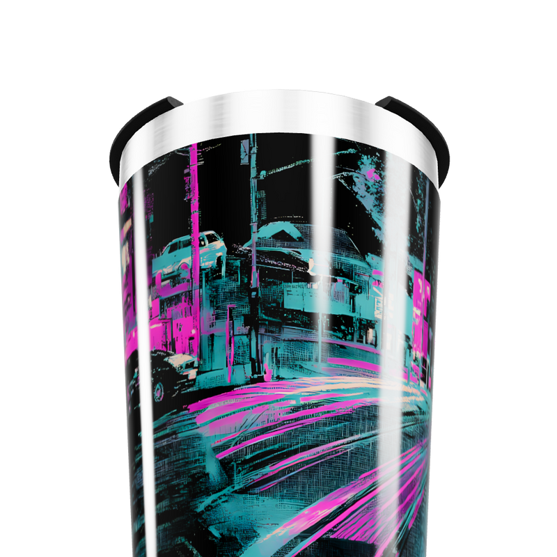 Copo Térmico - Estampa Neon Metalizado