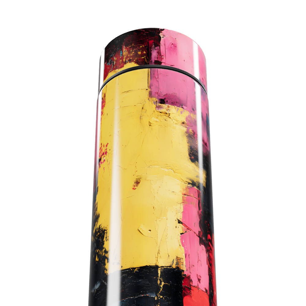 Garrafa Térmica Touch - Abstrata Multicolorida