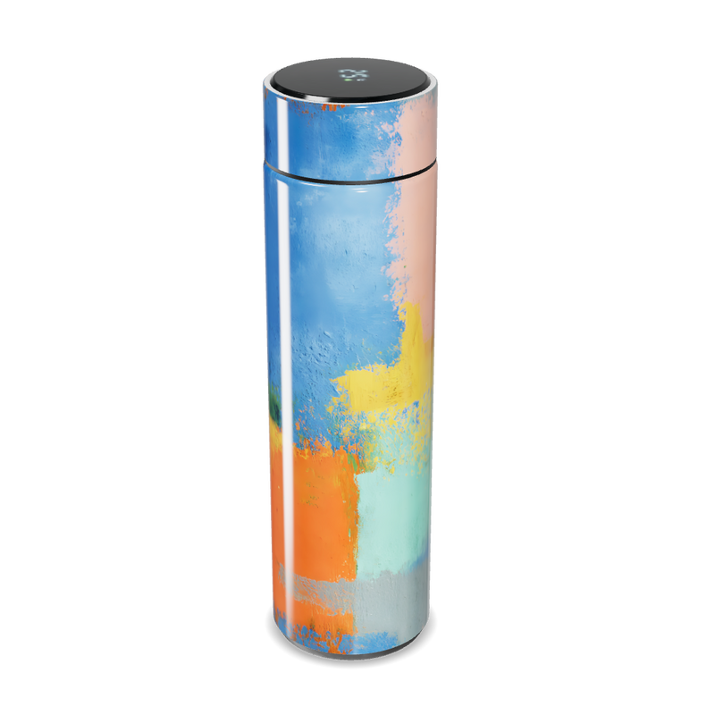 Garrafa Térmica Touch - Colorida Abstrata