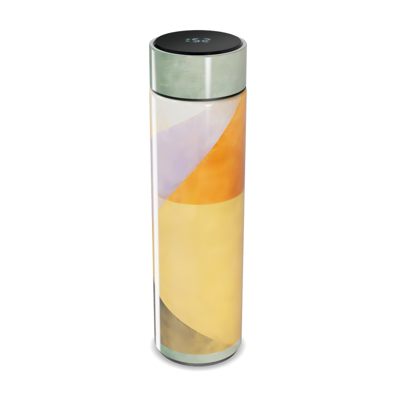 Garrafa Térmica Touch - Estampa Geométrica Colorida