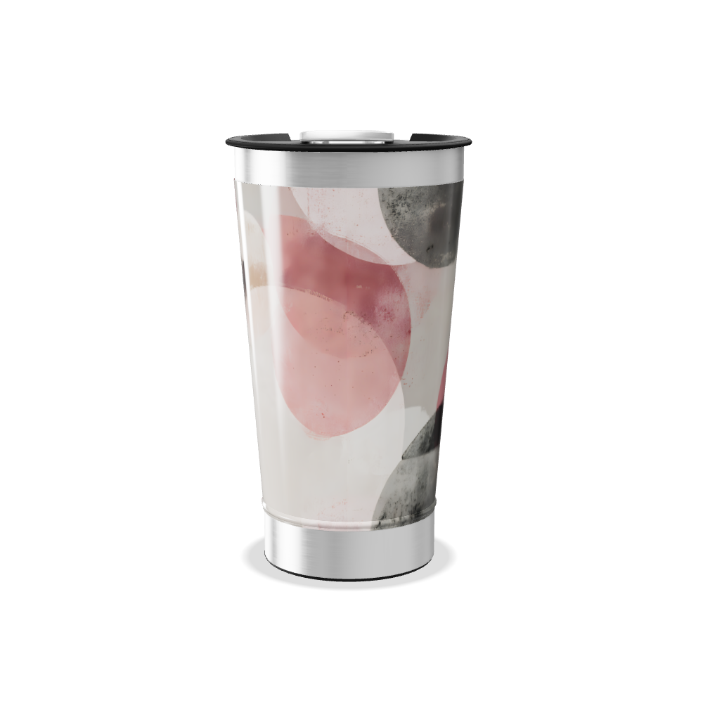 Copo Térmico - Estampa Abstrata Colorida