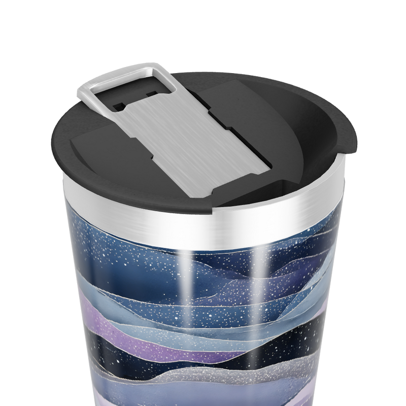 Copo Térmico - Estampa Noturna Colorida