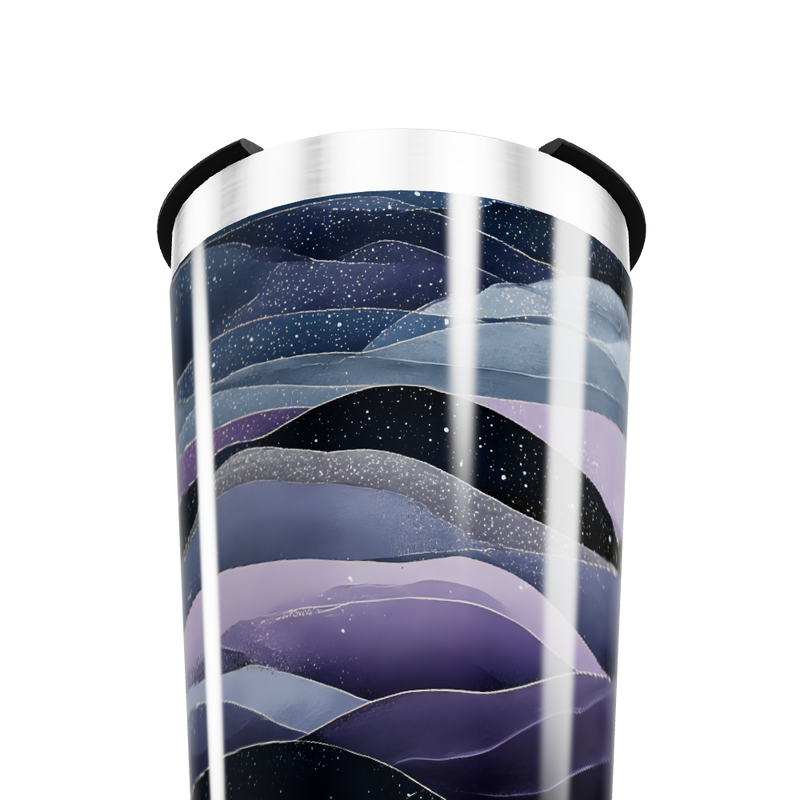 Copo Térmico - Estampa Noturna Colorida
