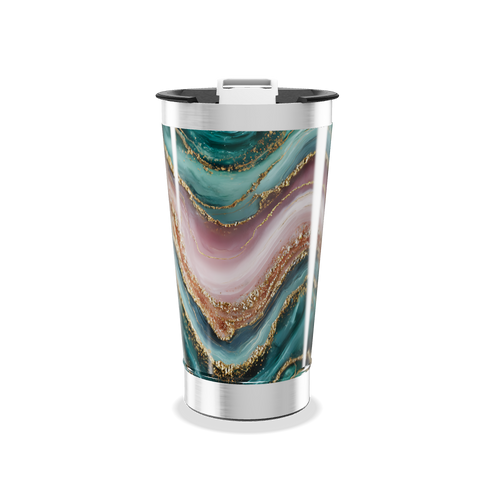 Copo Térmico - Mármore Multicolorido