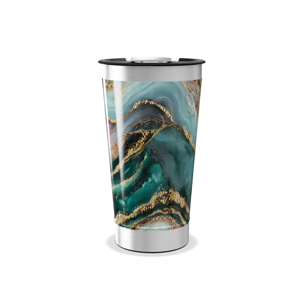 Copo Térmico - Mármore Multicolorido