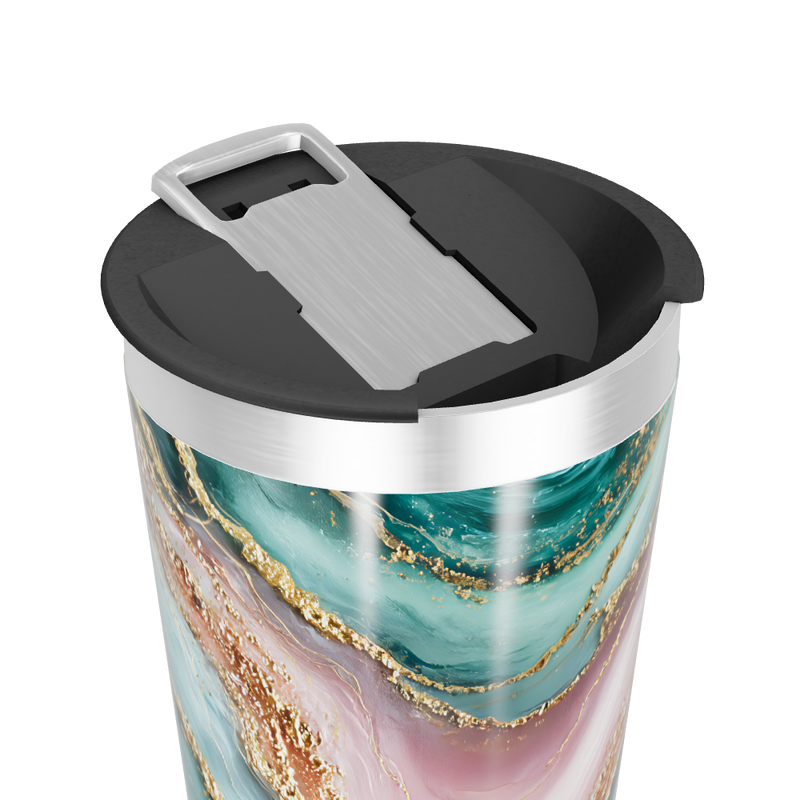 Copo Térmico - Mármore Multicolorido