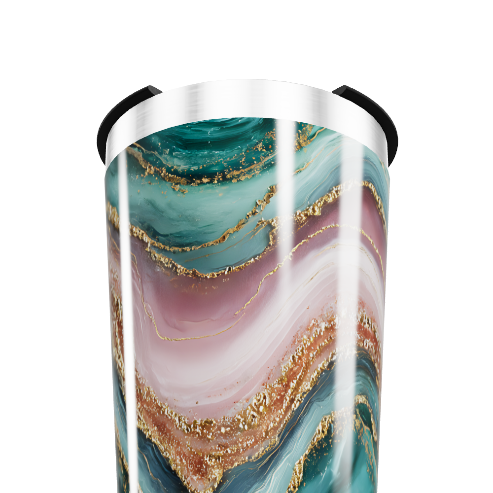 Copo Térmico - Mármore Multicolorido