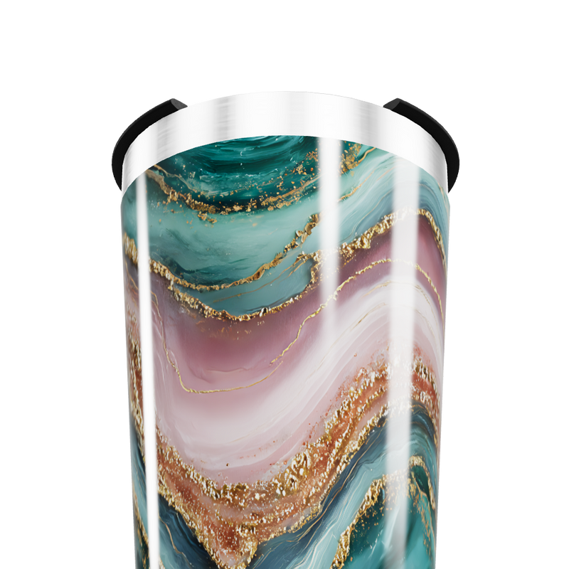 Copo Térmico - Mármore Multicolorido