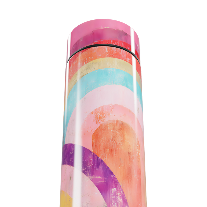 Garrafa Térmica Touch - Estampa Colorida