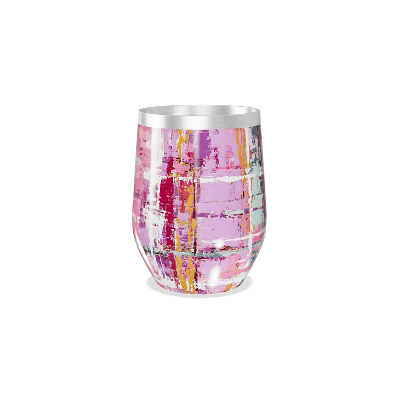 Copo Térmico Slim - Estampa Colorida Abstrata