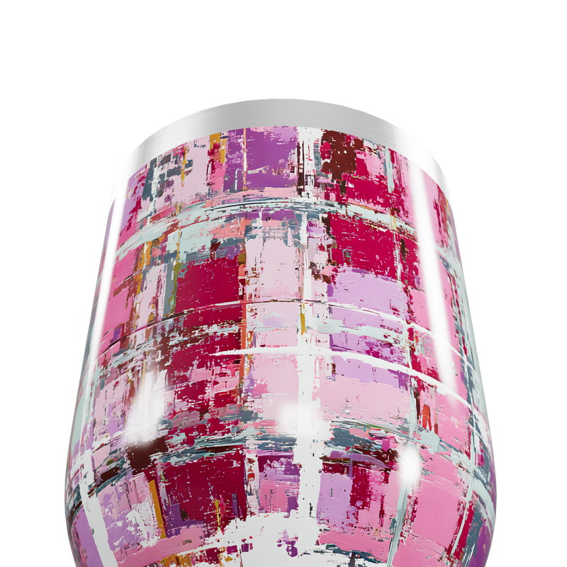 Copo Térmico Slim - Estampa Colorida Abstrata