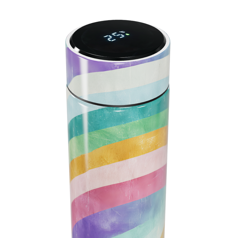 Garrafa Térmica Touch - Multicolor Aço Inox