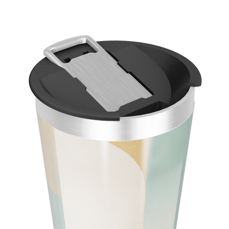 Copo Térmico - Estampa Abstrata Colorida