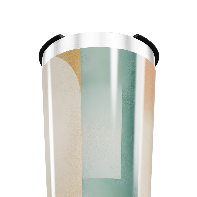 Copo Térmico - Estampa Abstrata Colorida