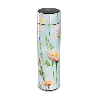 Garrafa Térmica Touch Flor - Estampa Floral Colorida