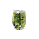 Copo Térmico Slim - Estampa Abstrata Verde