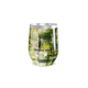 Copo Térmico Slim - Estampa Abstrata Verde