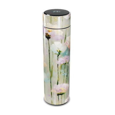 Garrafa Térmica Touch - Floral com Display Digital