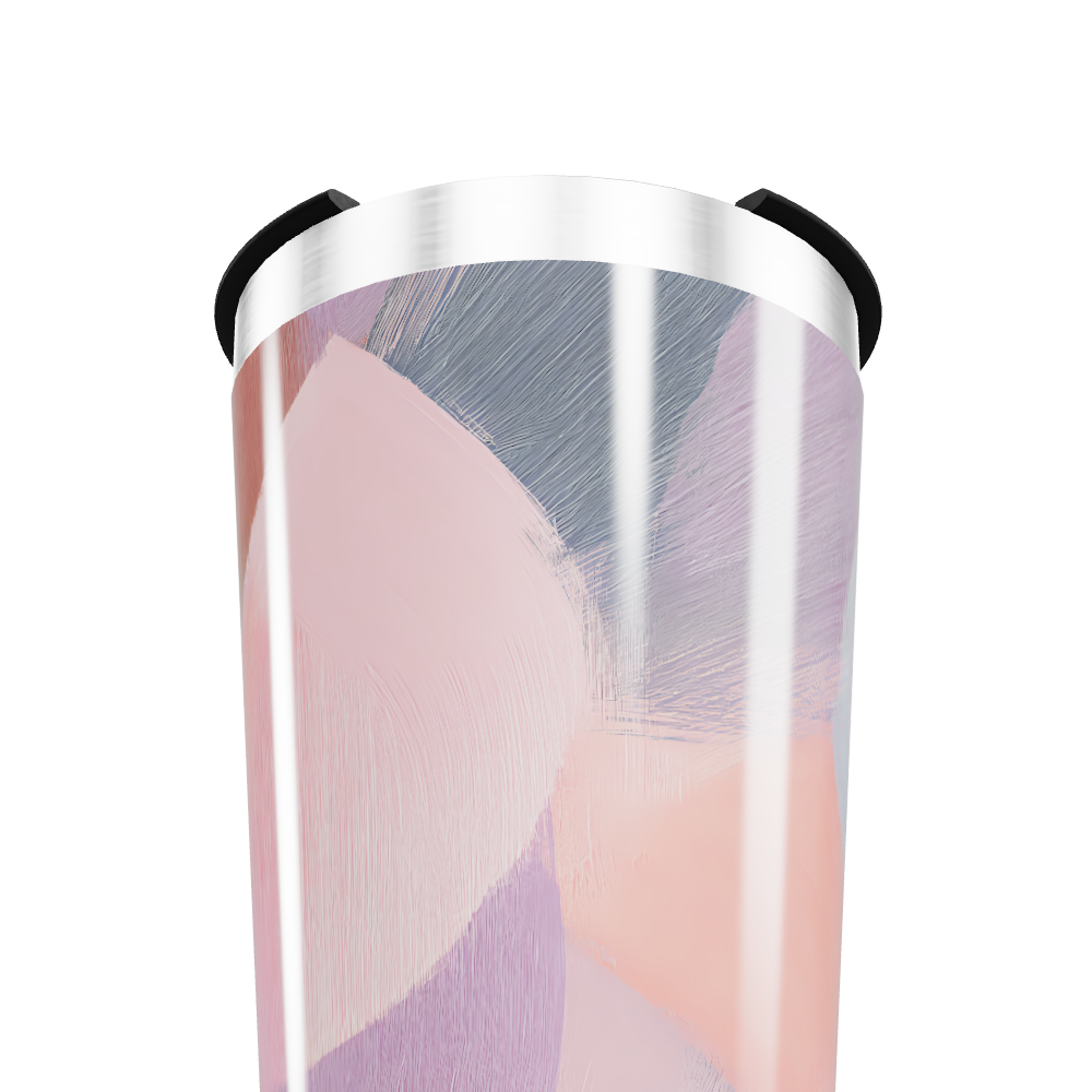 Copo Térmico - Design Abstrato Colorido