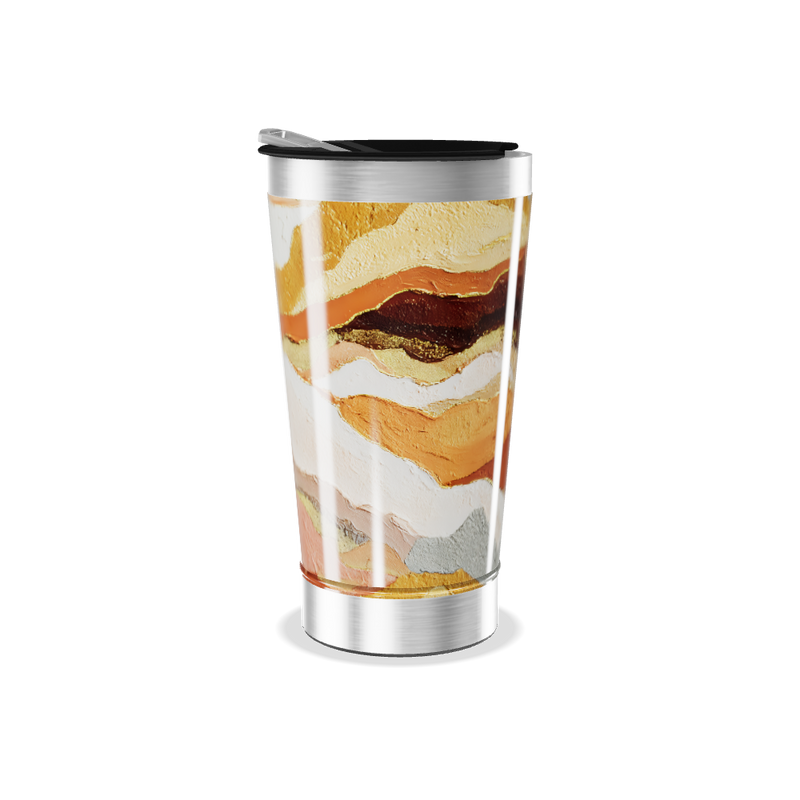 Copo Térmico - Estampa Ártica Colorida