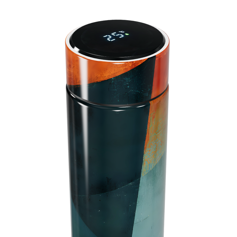 Garrafa Térmica Touch - Colorida com Tela Digital