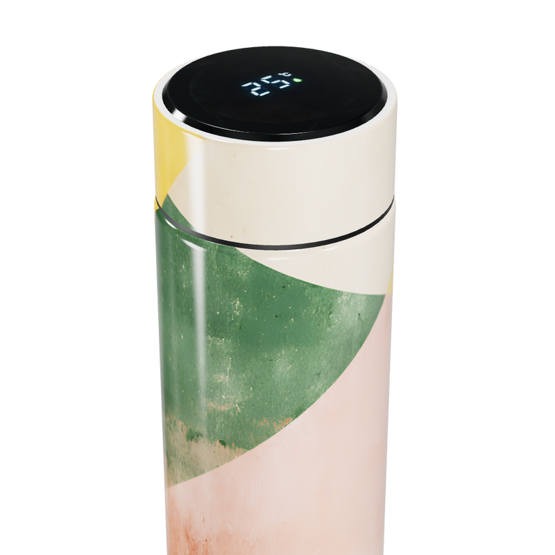 Garrafa Térmica Touch - Colorida Geométrica