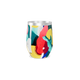Copo Térmico Slim - Colorido Abstrato Aço Inox