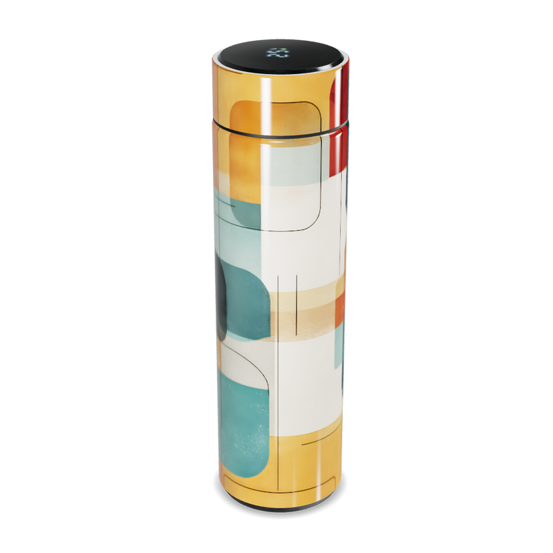 Garrafa Térmica Touch - Colorida com Display Digital