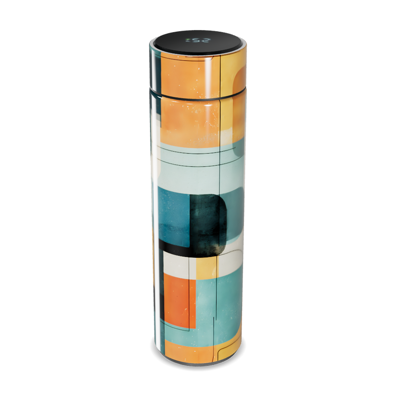 Garrafa Térmica Touch - Colorida com Display Digital