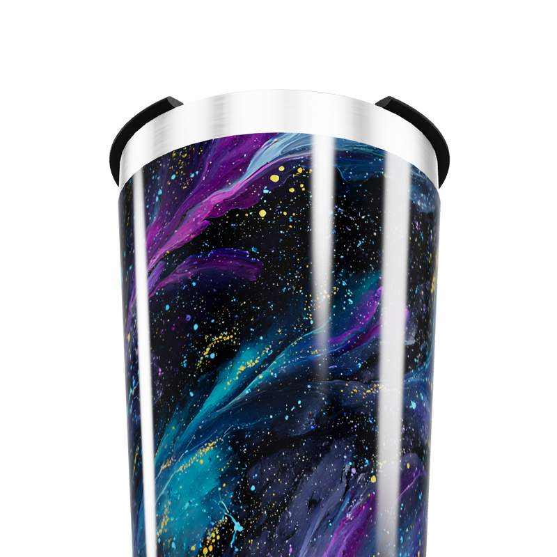 Copo Térmico - Design Galáxia Colorido