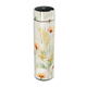 Garrafa Térmica Touch - Floral Digital Branco