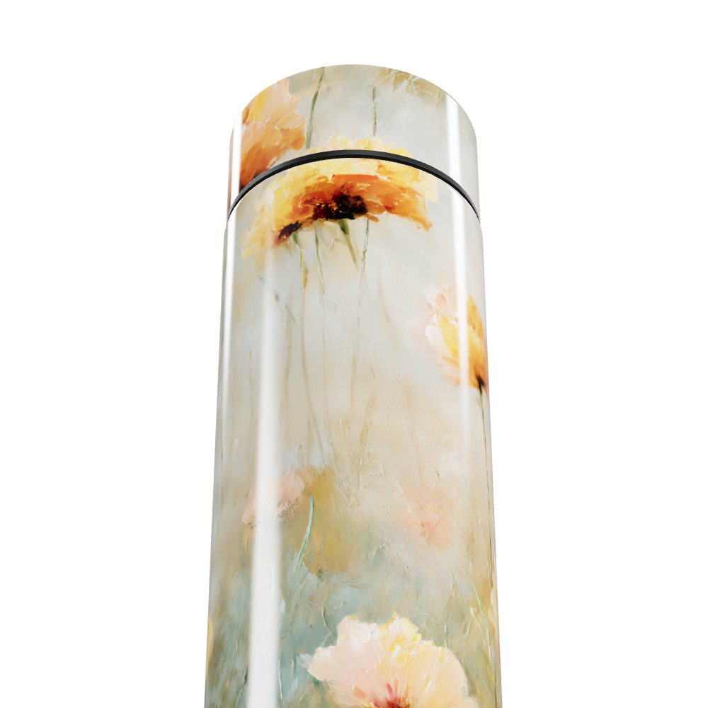 Garrafa Térmica Touch - Floral com Visor LED