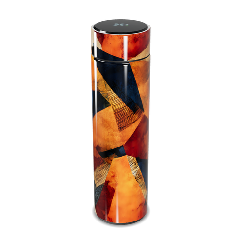 Garrafa Térmica Touch - Abstrata Colorida