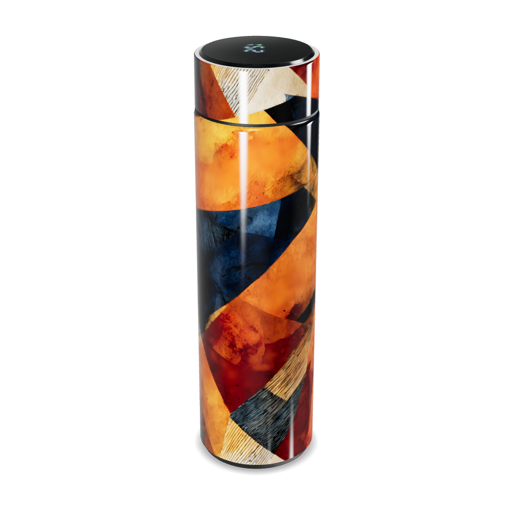 Garrafa Térmica Touch - Abstrata Colorida