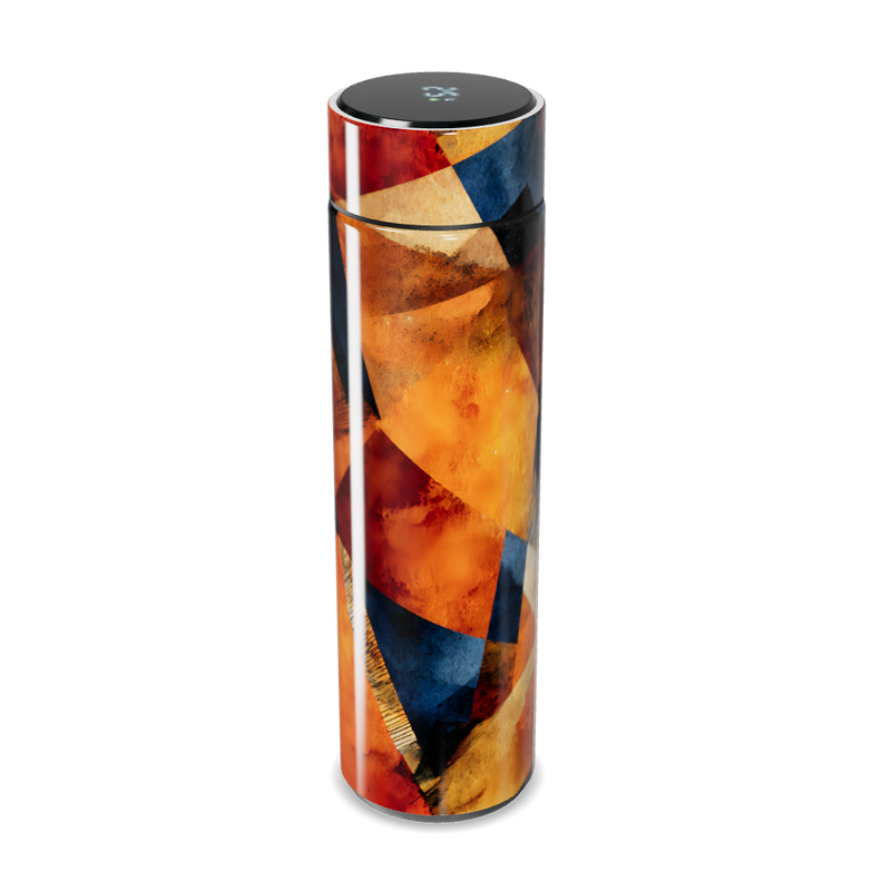 Garrafa Térmica Touch - Abstrata Colorida