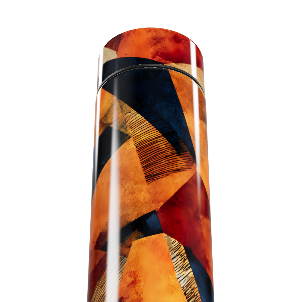 Garrafa Térmica Touch - Abstrata Colorida