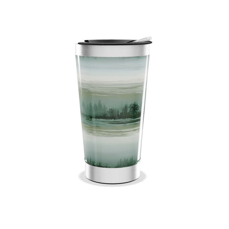 Copo Térmico - Paisagem Verde Floresta