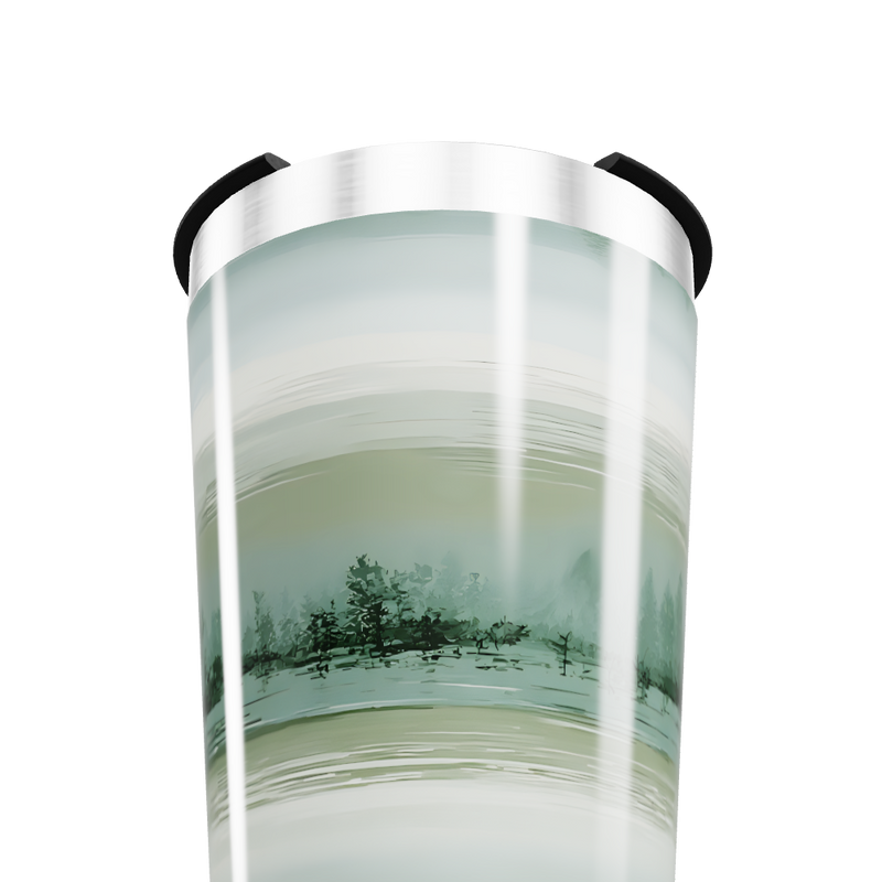 Copo Térmico - Paisagem Verde Floresta