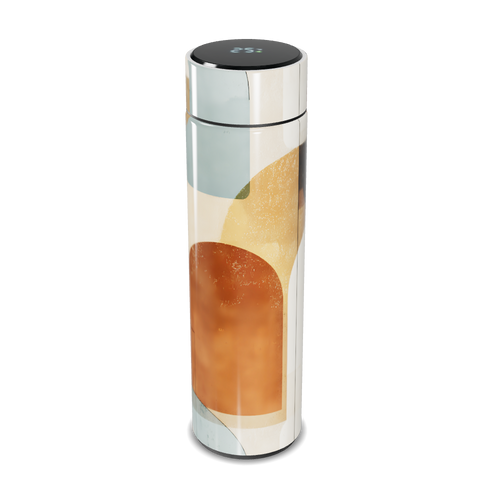 Garrafa Térmica Touch - Estampa Abstrata Colorida