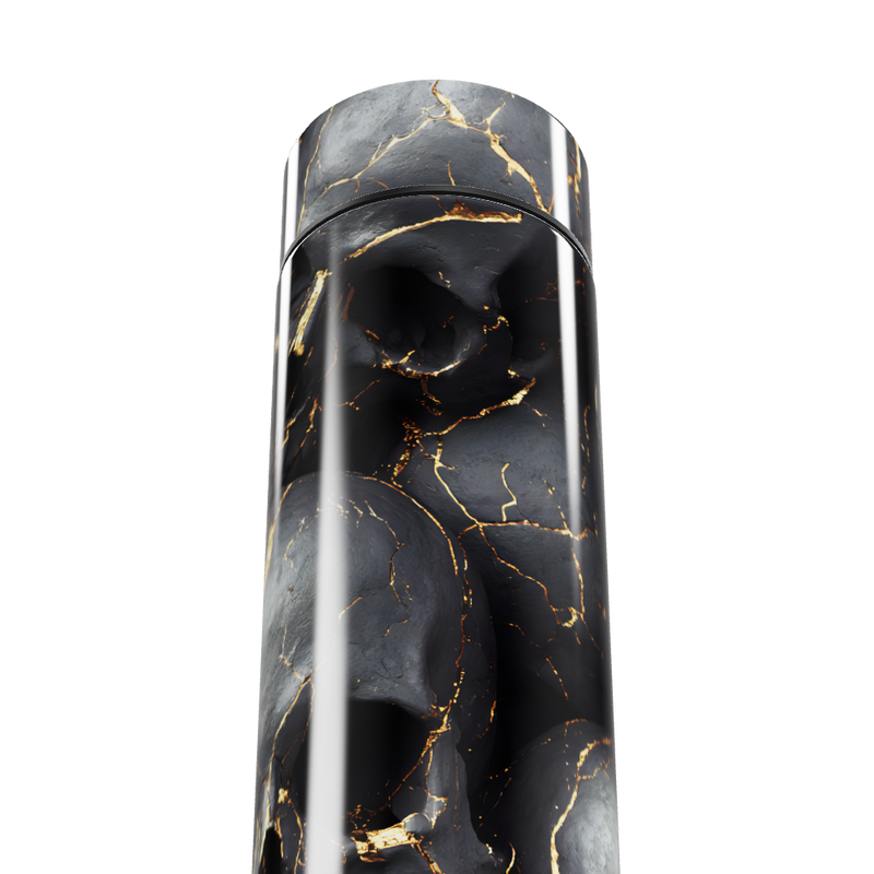 Garrafa Térmica Touch - Mármore Preto com LED