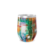 Copo Térmico Slim - Abstrato Colorido Aço Inox