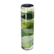 Garrafa Térmica Touch - Estampa Verde Abstrata