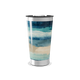 Copo Térmico - Estampa Azul e Bege