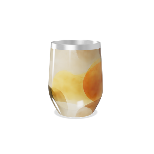 Copo Térmico Slim - Design Abstrato Colorido