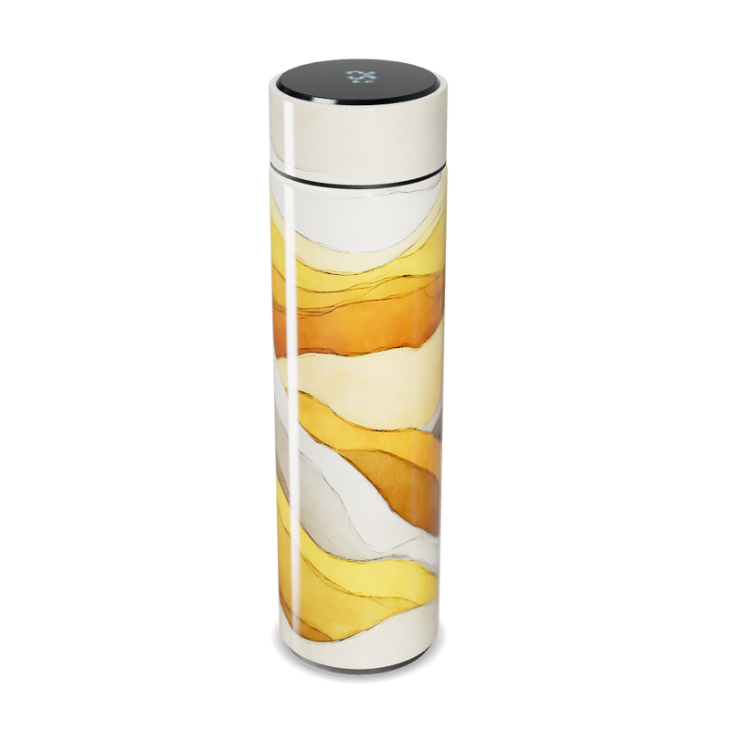 Garrafa Térmica Touch - Estampa Abstrata Colorida